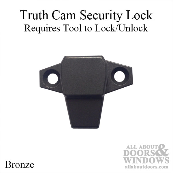 USA 30695 Truth® Die Cast Cam Security Lock – Chestnut Bronze