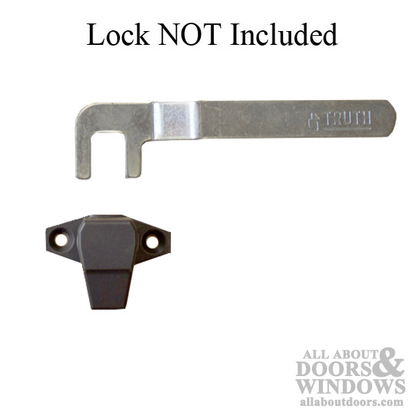 Truth Spanner Tool for Die Cast Locks Without Handles #55751 Compatible