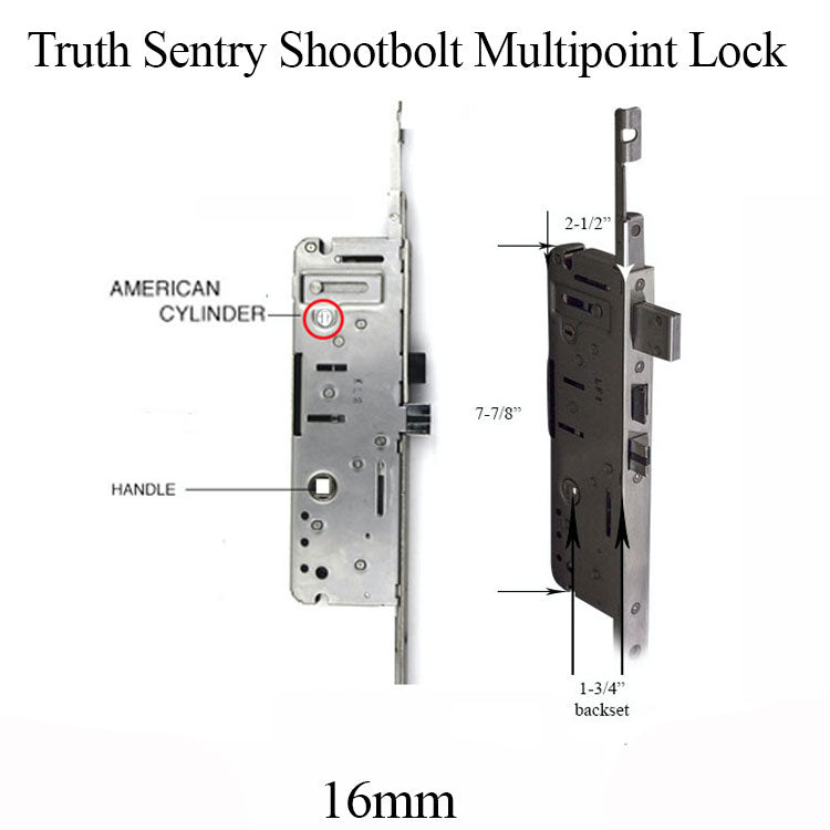 Truth Sentry 16Mm Active Shootbolt Gear 45/92 Hardware