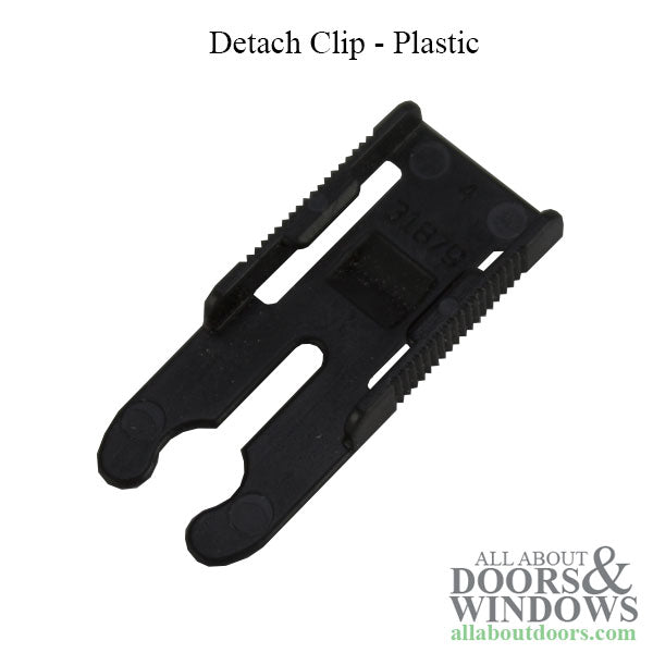 Black Plastic Detach Clip for Truth Maxim & Encore Awning Windows