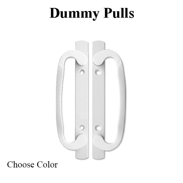 Legacy Glass Sliding Door Handle Dummy - Choose Color Hardware