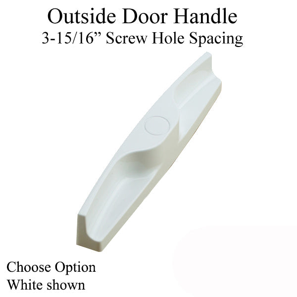 Outside Pull 3.94 / 3-15/16 Screw Hole Pattern - Choose Color Hardware