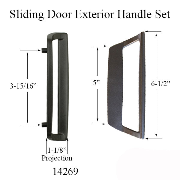 Outside D-Pull- Choose Color Hardware