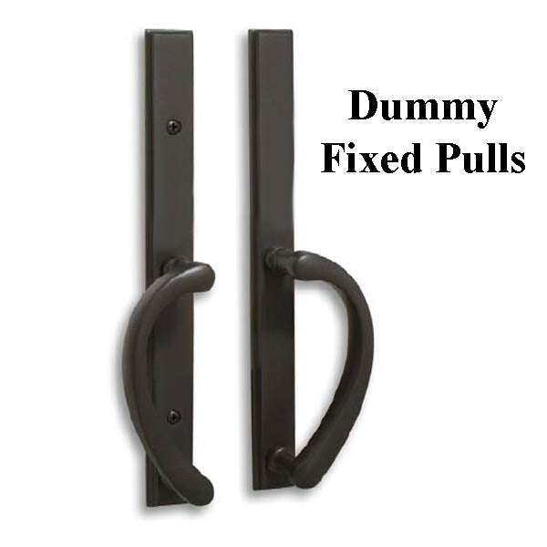 Expressions 1.25 X 12 Square Dummy Sliding Door Handle Hardware