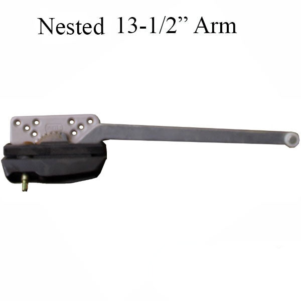 Truth 15.32 Weathershield 13-1/2 Straight Arm Casement Operator Right Hand Hardware