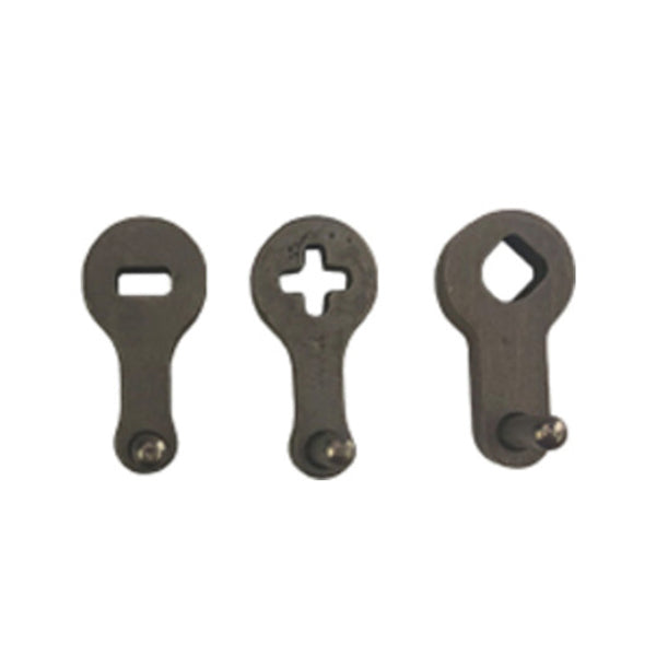 Tru-Lock Deadbolt Tailpiece Kit – Universal, Kwikset, Yale (Set of 3)