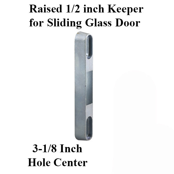 Strike Plate 1/2 X 4-3/16 Face In. Tall Hardware