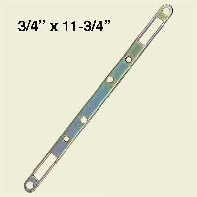 Trimplate Long Face Plate 3/4 X 11-3/4 Stainless Steel Hardware