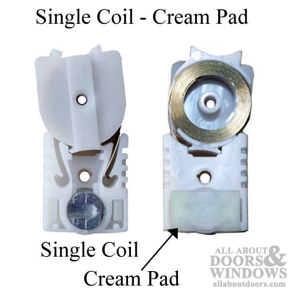 PivotTrue® Single Constant Force Coil, Double Hung Window Balance - Choose Weight