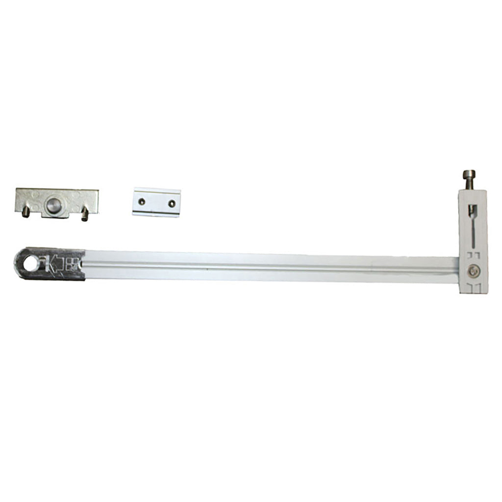 Giesse 02030K Limit Opening Arm, Silver Plus for Casement & Awning Windows