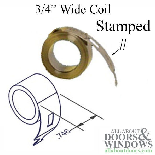 985 Series Single 3/4Inch Constant Force Coil Balance, Weight 3.5 - 13.5