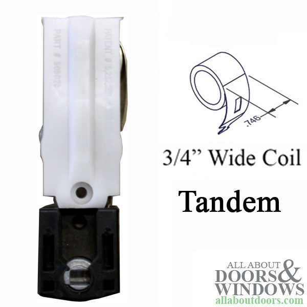 985 Series Tandem 3/4Inch Constant Force Coil Balance, Weight 5.5 - 9.5