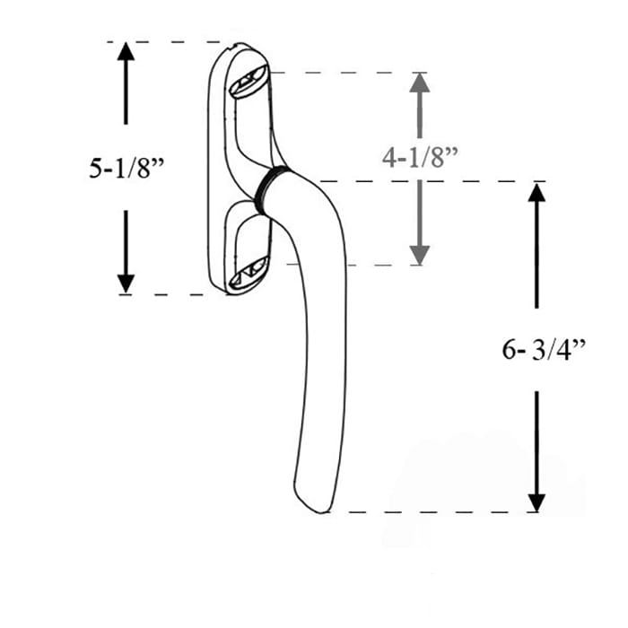 Truth EntryGard 16 Series Sash Lock, Right Hand