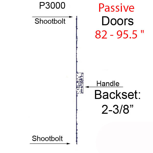 20Mm P3000 Passive 60/92 Shootbolt With Hook Receptacle Hardware