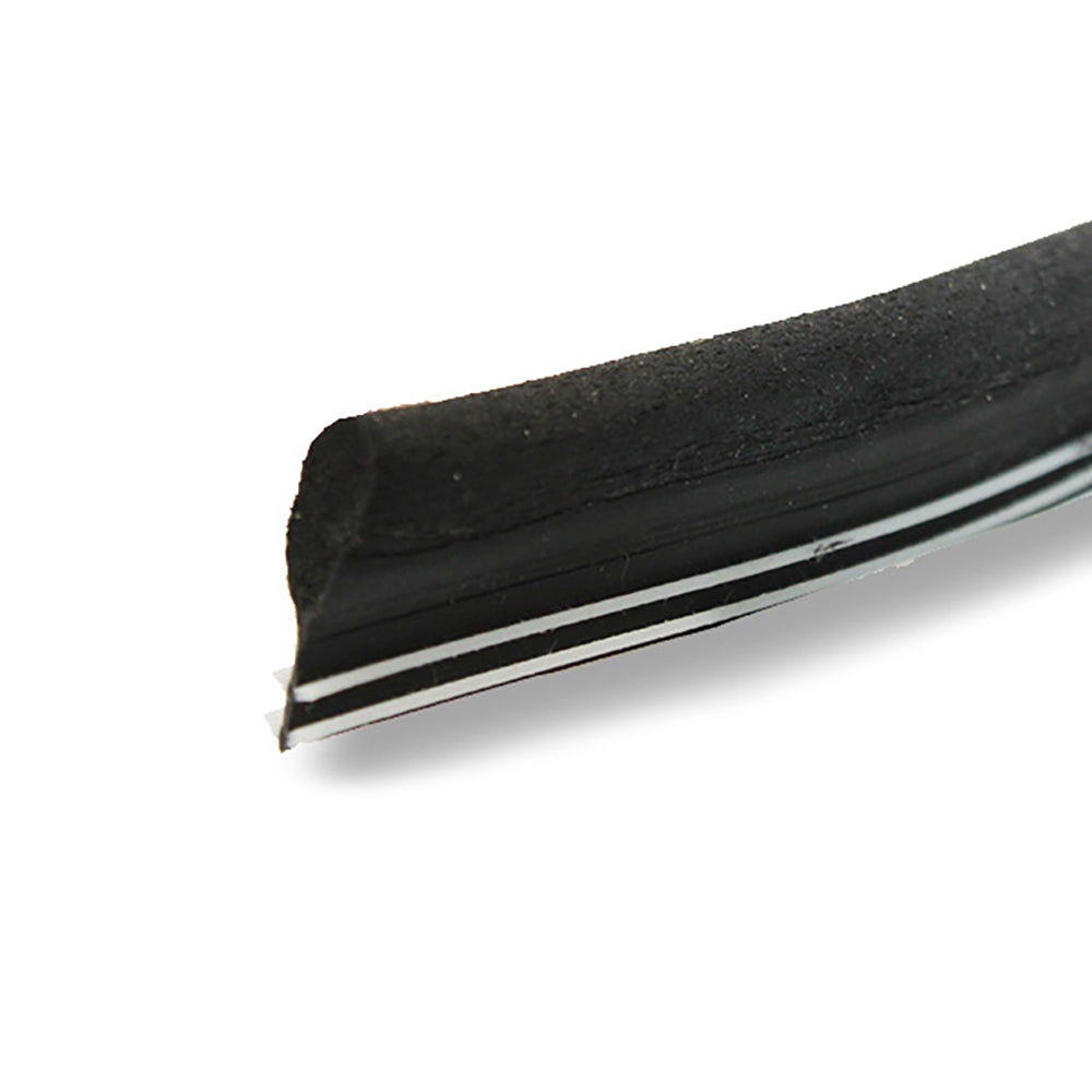 Truth TPE Foam-Filled Window Bulb Kerf Slot Slash Weatherstrip, .125" x .250"
