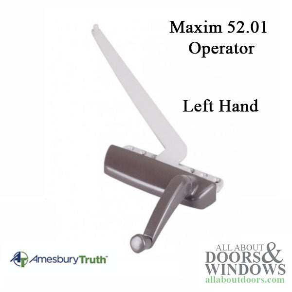 Truth Maxim 52.01 Single Straight arm casement operator, Left Hand