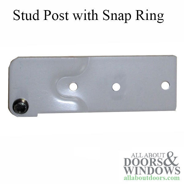Truth® 11605.92 Casement Sash Bracket Stud Post |Snap Ring
