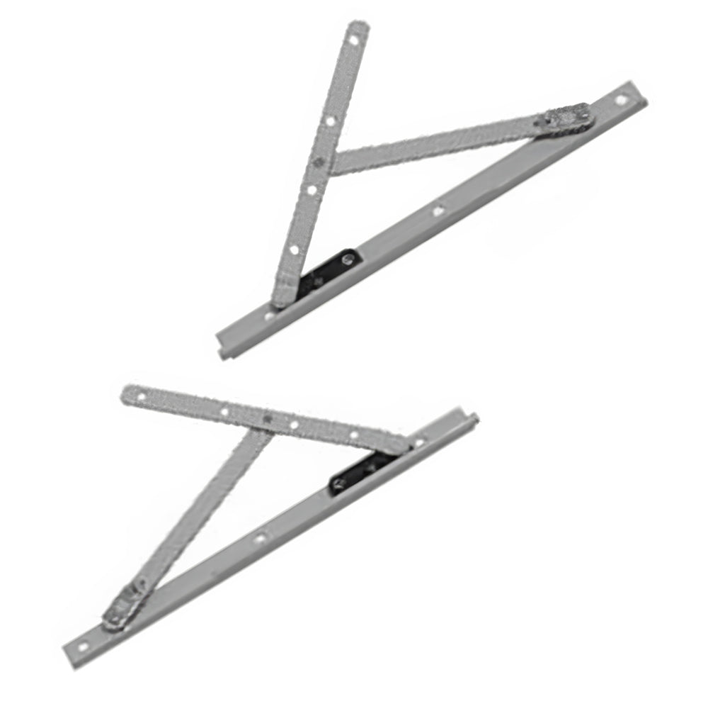 Truth 13.43 10" Stainless Steel Awning Window Hinges – Pair