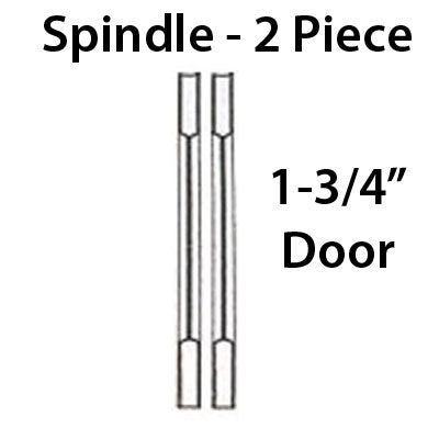 Spindle 1-3/4 Door 5/16 Dia. 2- Piece Square Hardware
