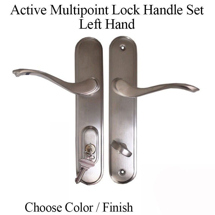 Active Handle Set 400B Multipoint Lock Trim Zinc Base Hardware