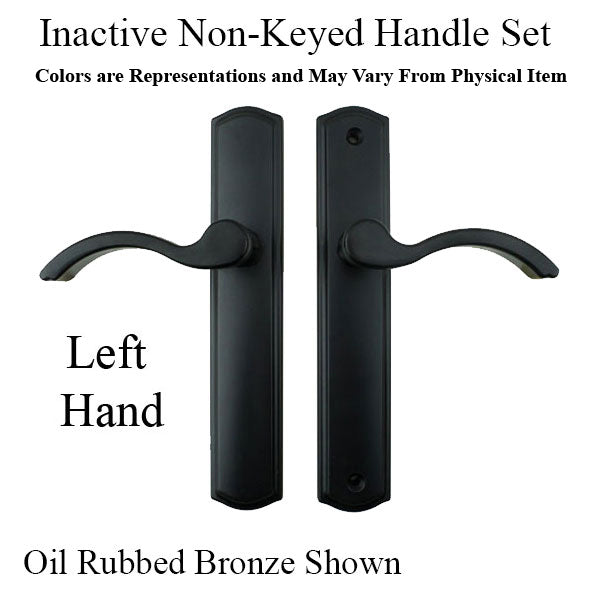Inactive Handle Set 100 Series Lever C Plate Left Hand - Choose Color Hardware
