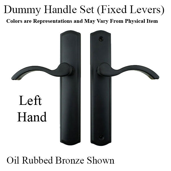 Dummy Handle Set 100 Series Lever C Plate Left Hand - Choose Color Hardware