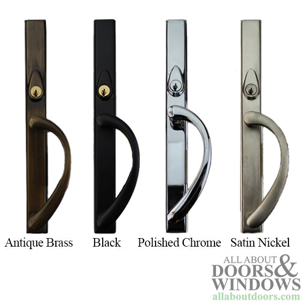 Expressions 1.25 x 12 Square Keyed Entry Sliding Door Handle