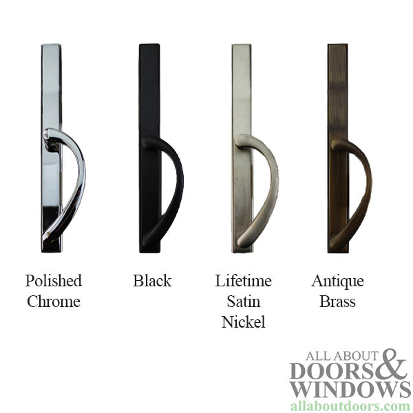 Expressions Narrow Square, Active Non-Keyed Sliding Door Handle - Choose Color