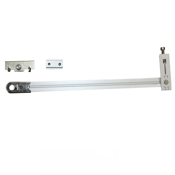 Giesse 02030K Limit Opening Arm, Silver Plus for Casement & Awning Windows