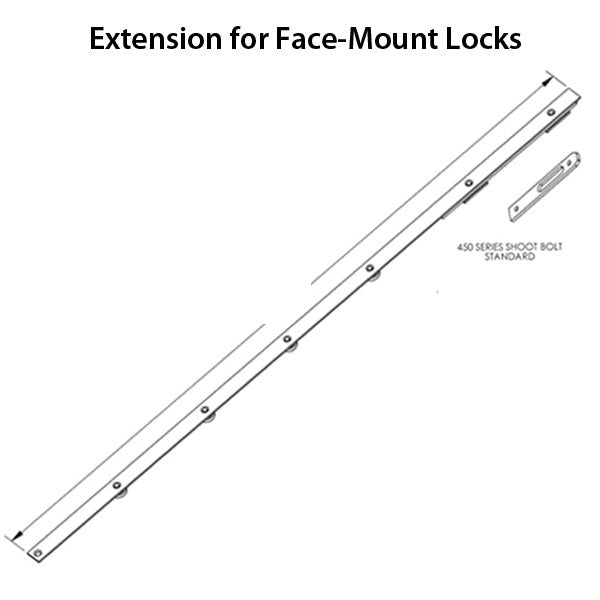 Sentinel Upper Shootbolt Extension 450 Series - Ss Hardware