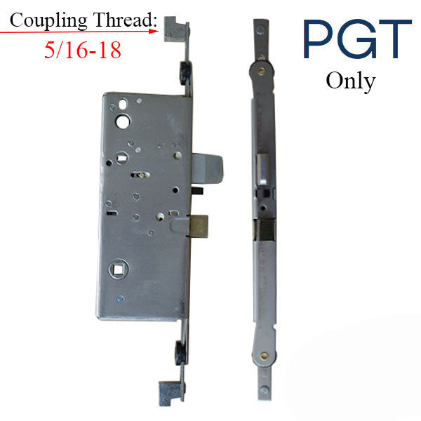 Active Concealed Rod 60/92 Mortise Lock 5/16-18 Coupling Hardware