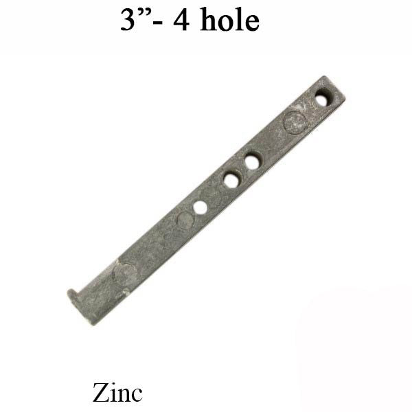 Pivot Bar 3 In. 4 Hole Columbia / Boreal Vinyl Window - Z Hardware