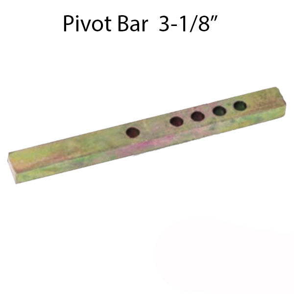 Pivot Bar 3-1/8 In. Yellow Zinc Hardware