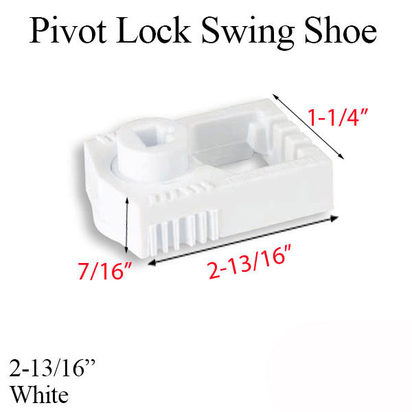 Pivot Lock Swing Shoe Hardware