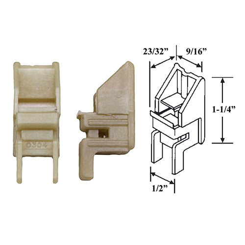 Top Shoe Bracket For Channel Balance Hardware