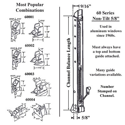 Bottom Shoe Bracket For Channel Balance Hardware
