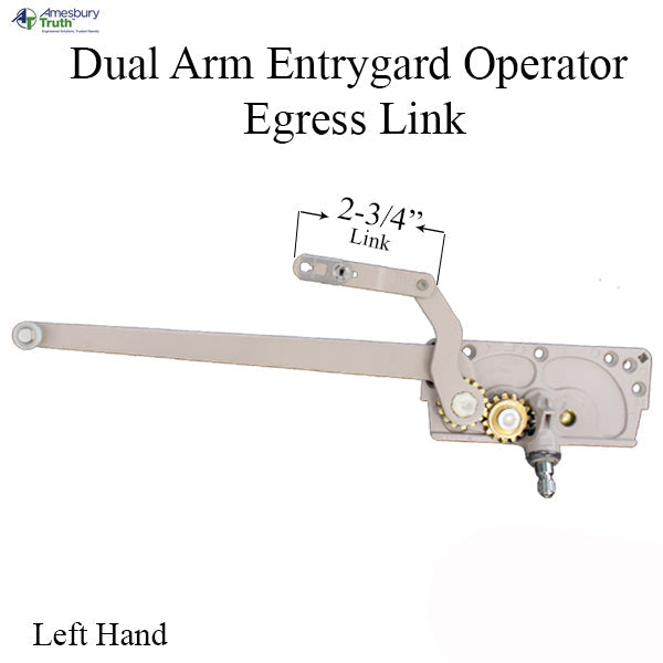 Truth Dual Arm Entrygard Operator Egress Link - Lh Hardware