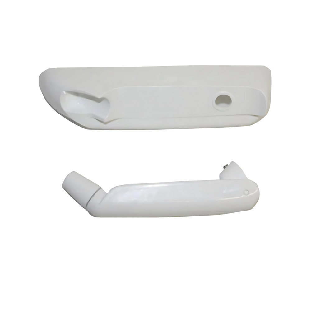 Cover and Handle, Folding Right Hand - White