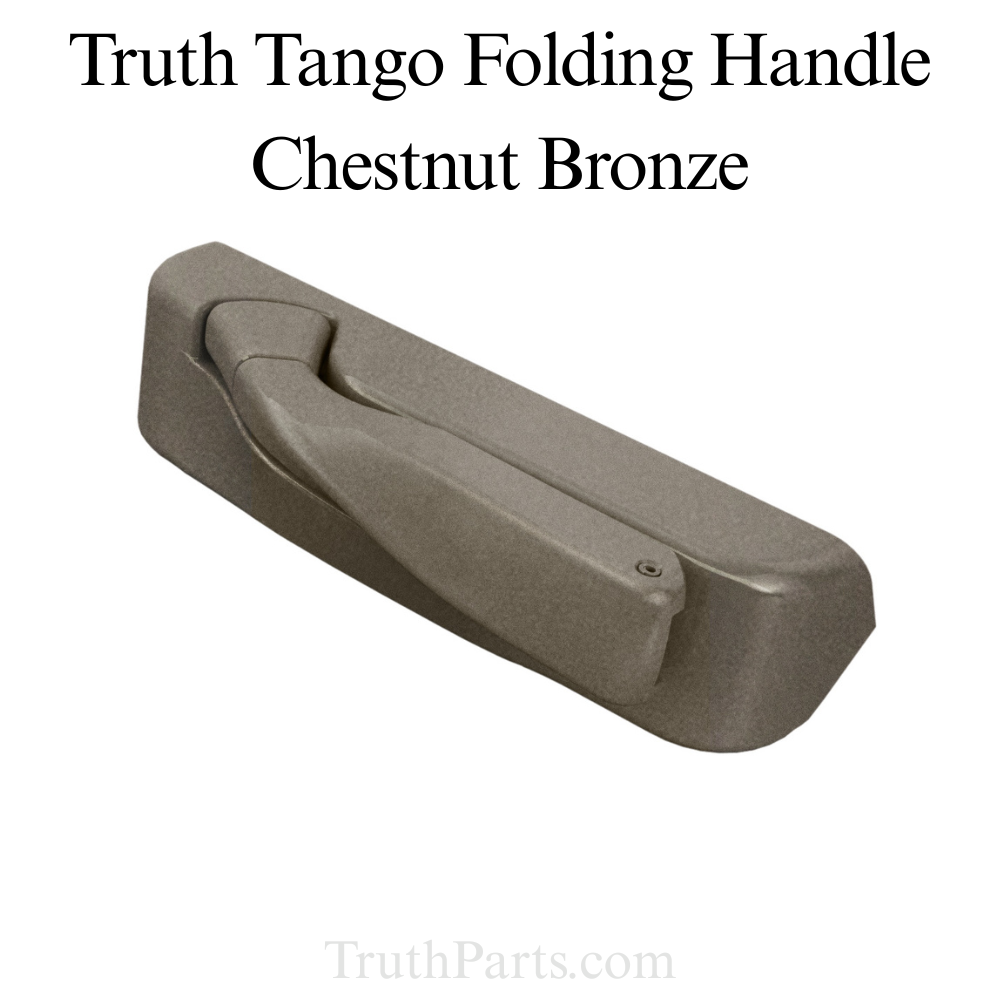 Tango Folding Handle with Cover, Encore Operator, Left Hand - Chestnut Bronze