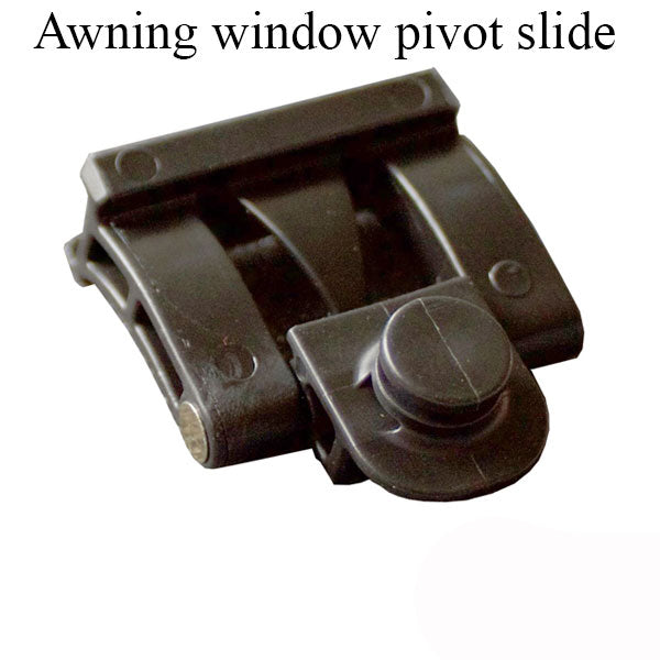 Awning Window Pivot Slide Assembly Plastic - Black Hardware