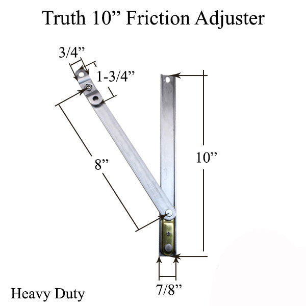 Truth 10 Hd Friction Adjusters Hardware