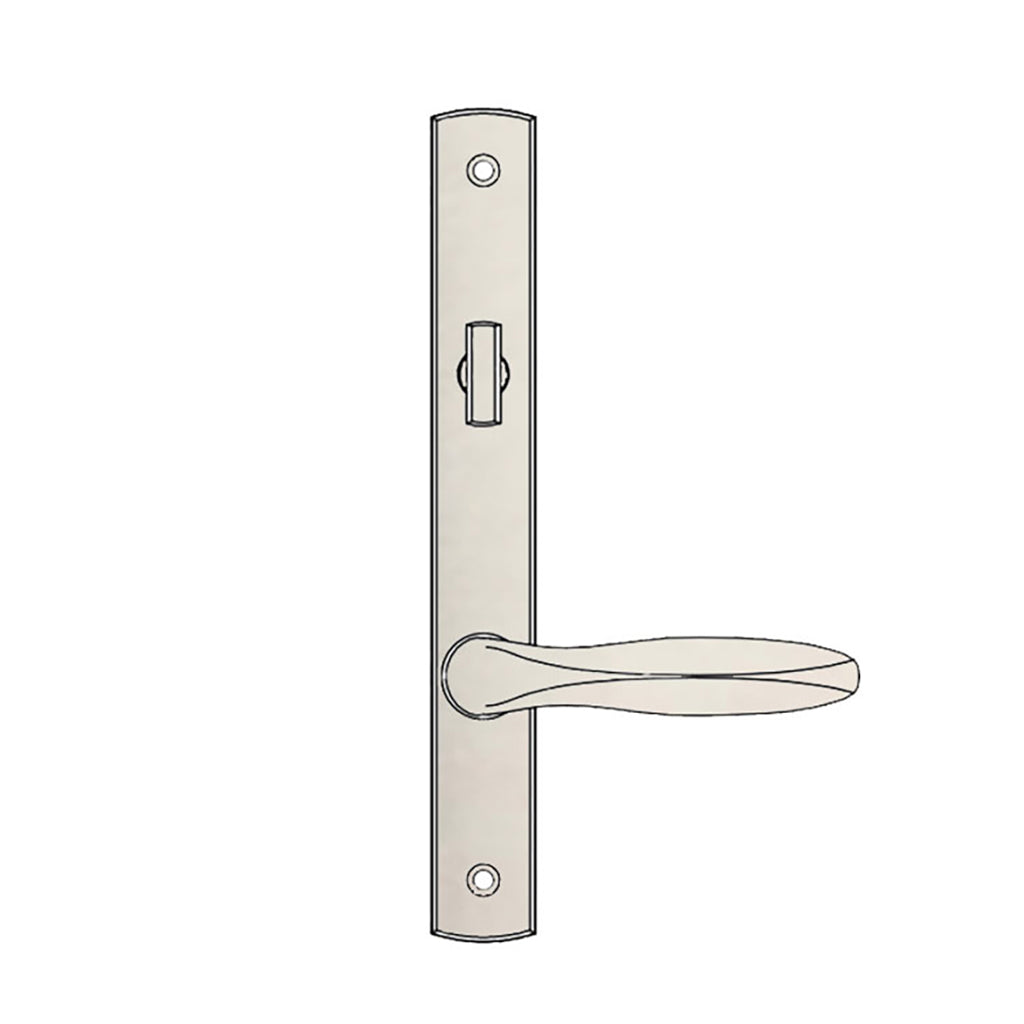 Truth® Sentry Lock Handle Set, Classic, Decorative finishes over Brass, PVD Nickel