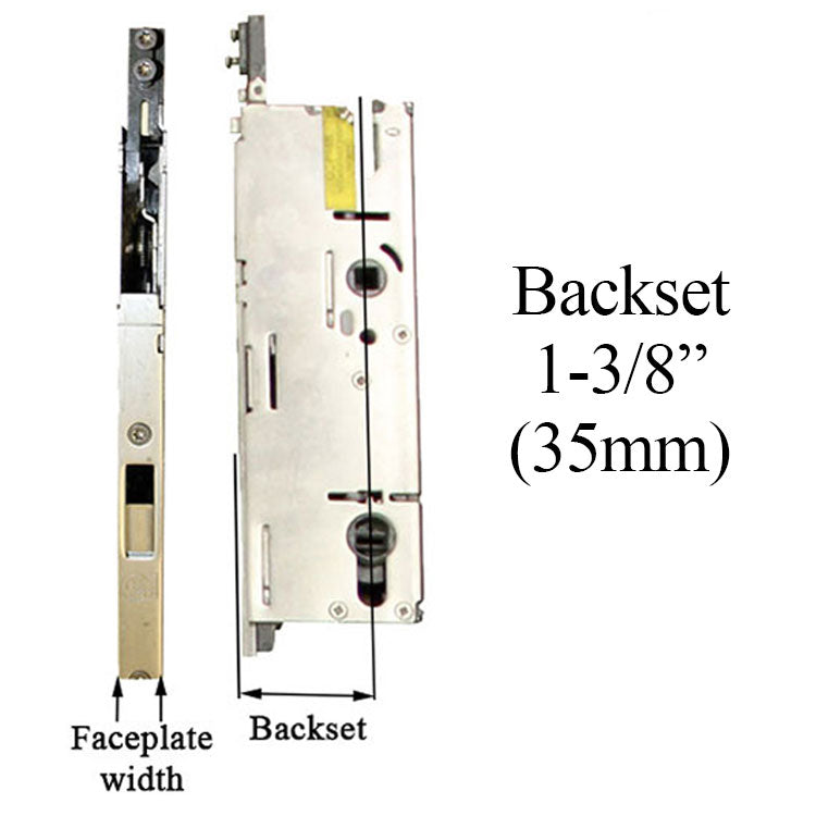 P2000 Passive Gearbox 35/92 American Cylinder for Doors