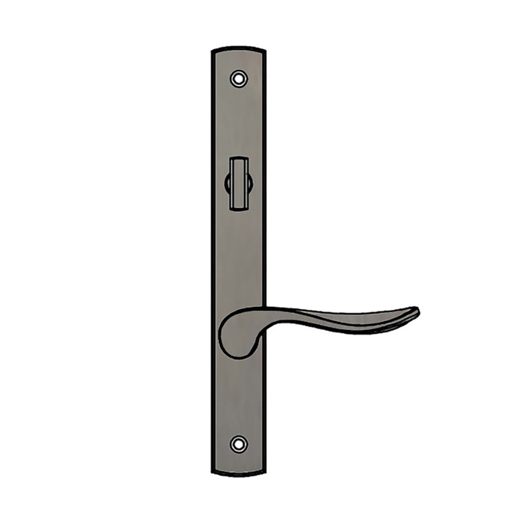 Truth® Sentry Lock Handle Set, Modern, Decorative over Solid Brass, PVD Bronze