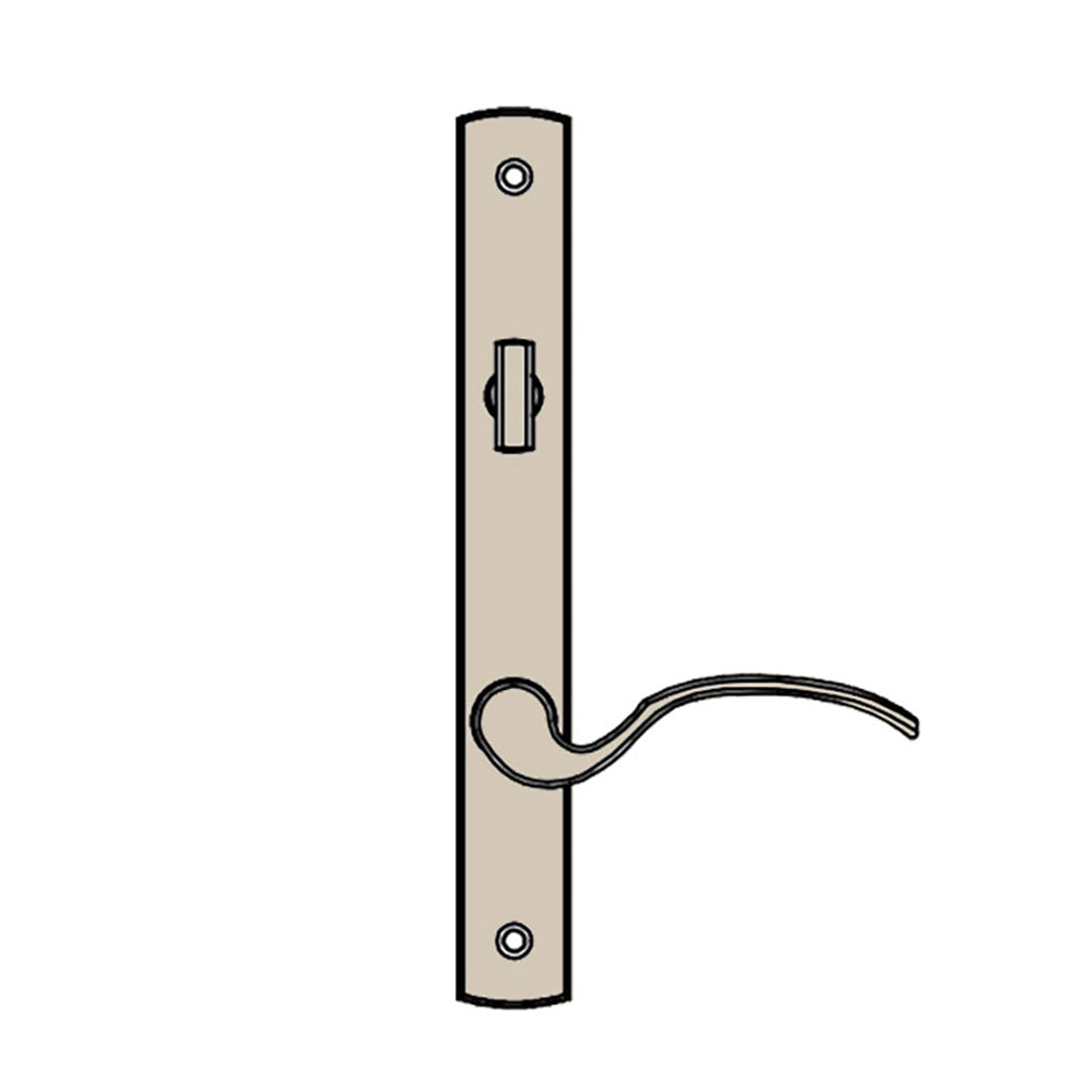 Truth® Sentry Lock Handle Set, Traditional, Painted over Zinc, Beige