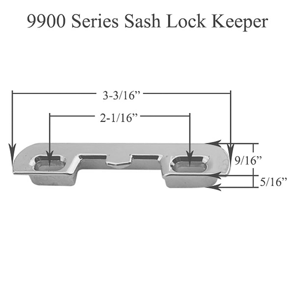 Truth® Keeper for 9900 series ''Stealth'' Sash Lock