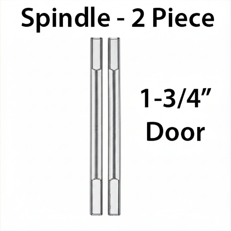 Two-Piece Split Spindle for 1-3/4" Door, 5/16" Square