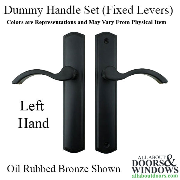 Dummy Handle set 100 Series Lever, C Plate, Left Hand - Choose Color