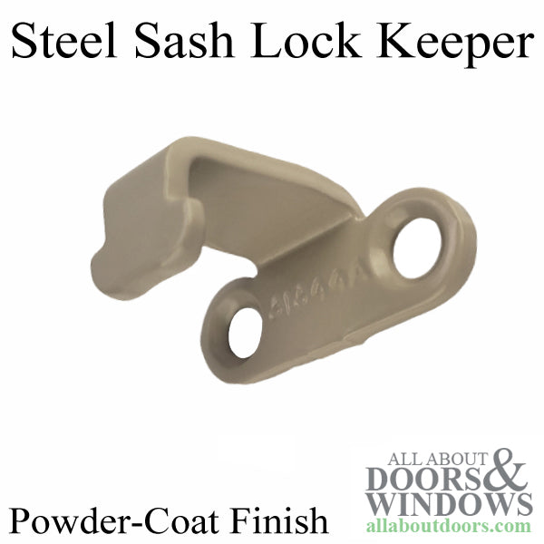 7/8" Screw Hole Sash Lock Keeper for Truth 16.18 & 16.19 – Steel