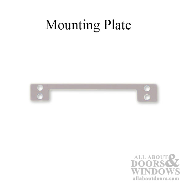 3-7/16" 4-Hole Mounting Plate for Multi-Point Sash Locks